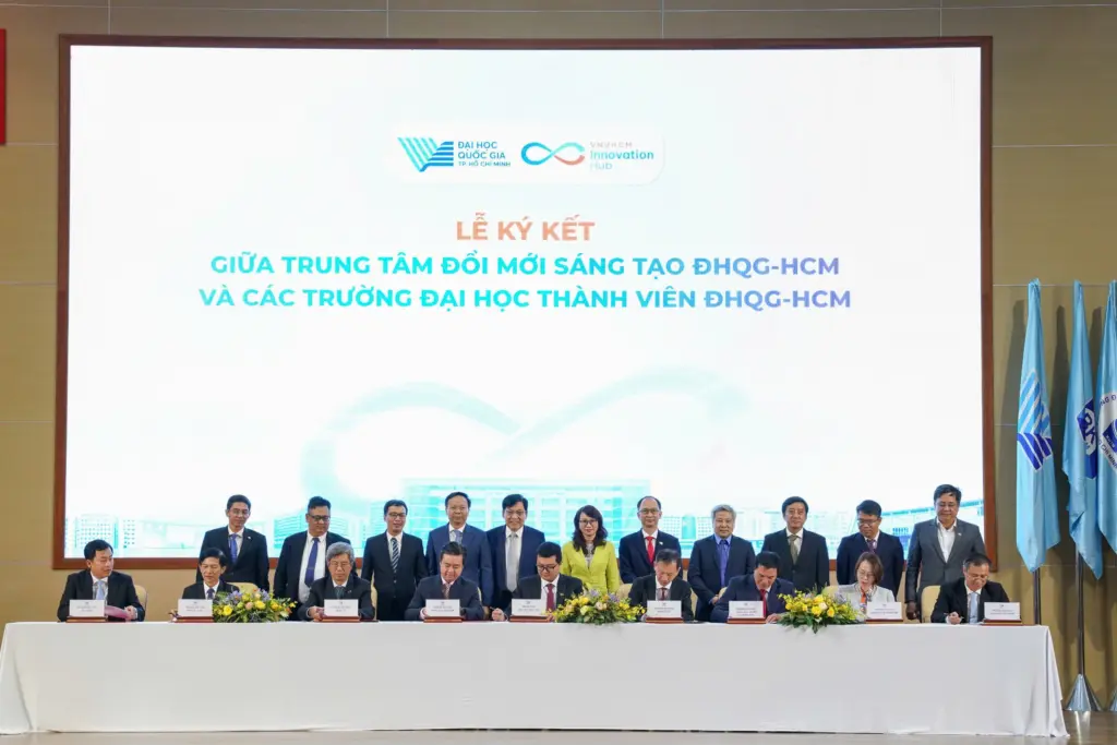 Trung tâm Đổi mới sáng tạo ĐHQG-HCM ký kết hợp tác với các trường đại học thành viên, thúc đẩy hệ sinh thái đổi mới sáng tạo liên trường - Gallery 2