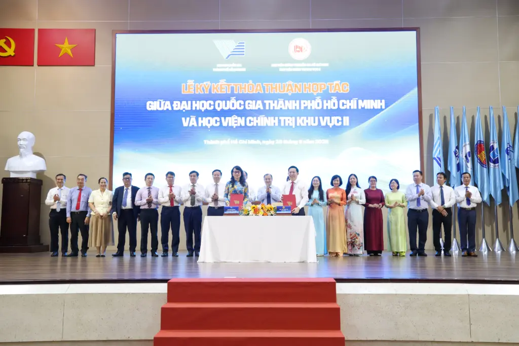 ĐHQG-HCM và Học viện Chính trị Khu vực II thúc đẩy hợp tác đào tạo, nghiên cứu và tham mưu chính sách - Gallery 2