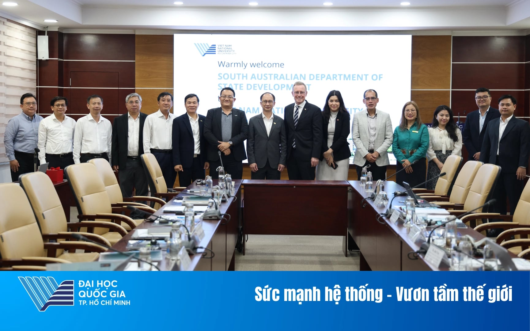 ĐHQG-HCM làm việc với Bộ Phát triển bang Nam Úc và Becamex về đổi mới sáng tạo và phát triển xanh - Gallery 1