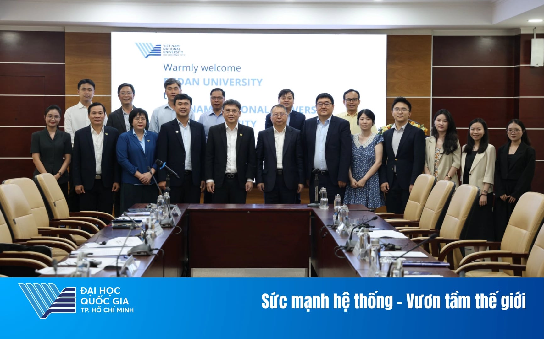 ĐHQG-HCM thúc đẩy hợp tác với Đại học Phúc Đán trong lĩnh vực công nghệ và đổi mới sáng tạo - Gallery 1
