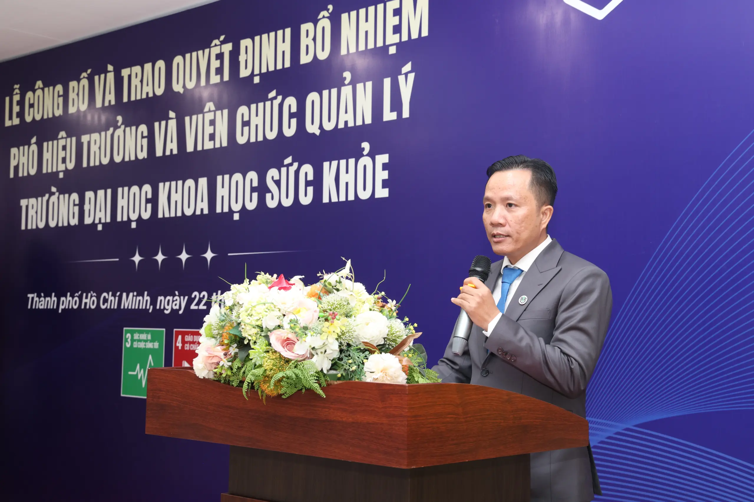Tân Phó Hiệu trưởng Trường ĐH Khoa học Sức khoẻ được kỳ vọng góp sức xây dựng bệnh viện mang thương hiệu ĐHQG-HCM - Gallery 4