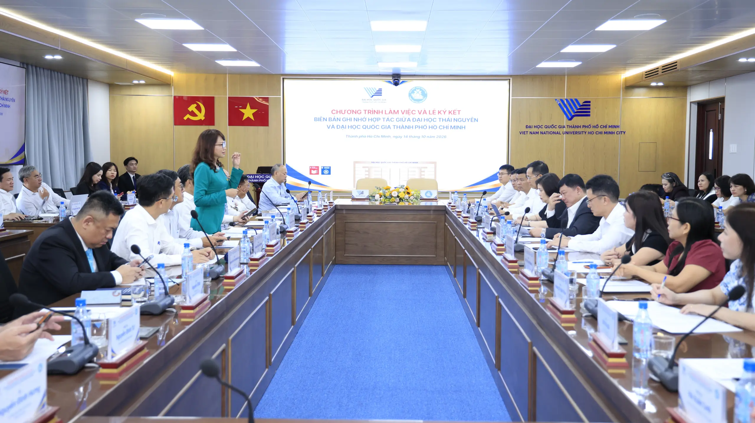 ĐHQG-HCM và Đại học Thái Nguyên ký kết hợp tác, thúc đẩy nghiên cứu liên vùng và phát triển nguồn nhân lực - Gallery 2