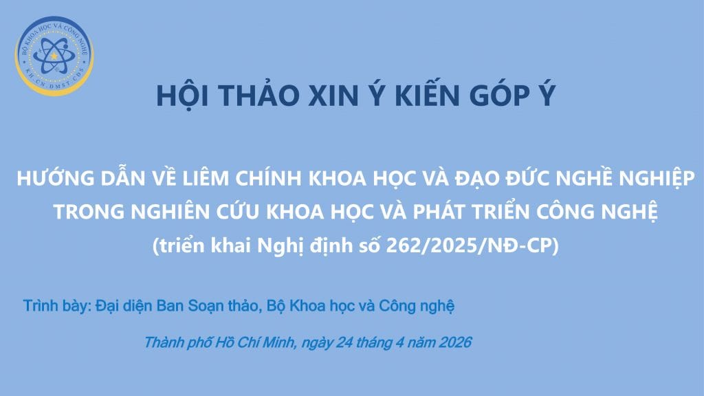 ĐHQG-HCM góp ý cho dự thảo “Hướng dẫn về liêm chính khoa học và đạo đức nghề nghiệp trong nghiên cứu khoa học và phát triển công nghệ” - Gallery 2