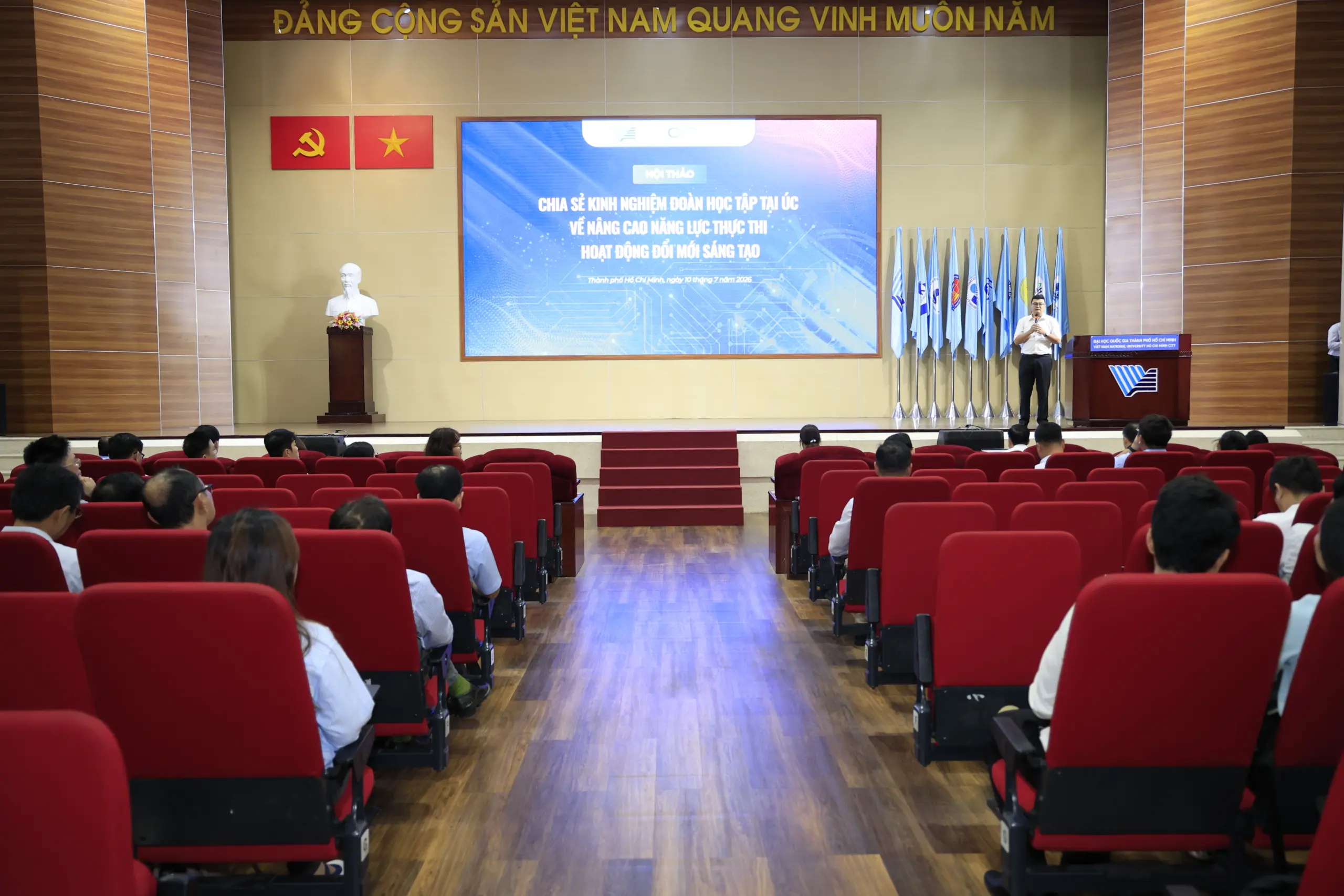 Từ kinh nghiệm quốc tế đến giải pháp nâng cao năng lực thực thi đổi mới sáng tạo tại ĐHQG-HCM