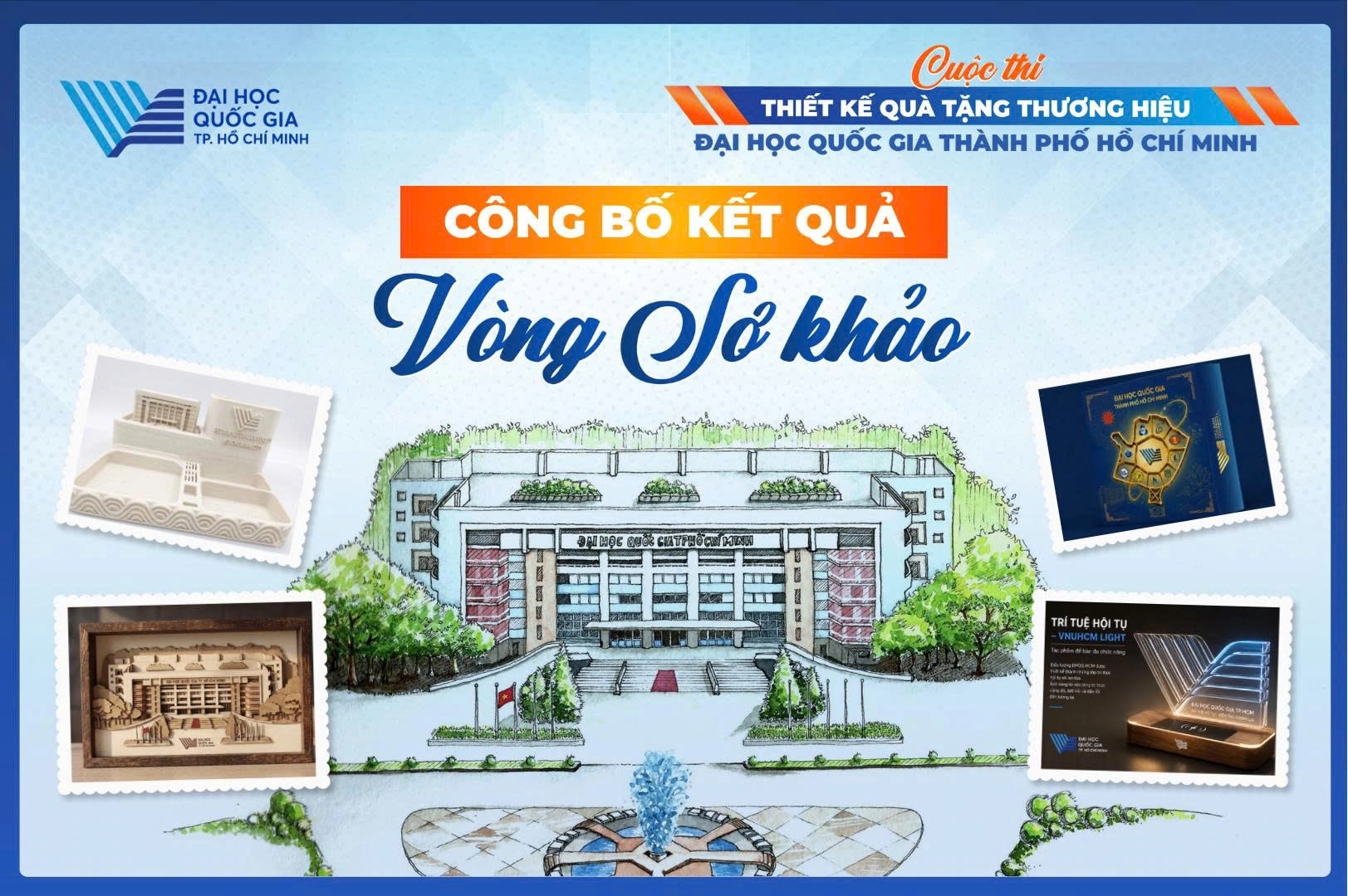 Công bố 24 tác phẩm vào Vòng Chung khảo Cuộc thi thiết kế quà tặng thương hiệu ĐHQG-HCM