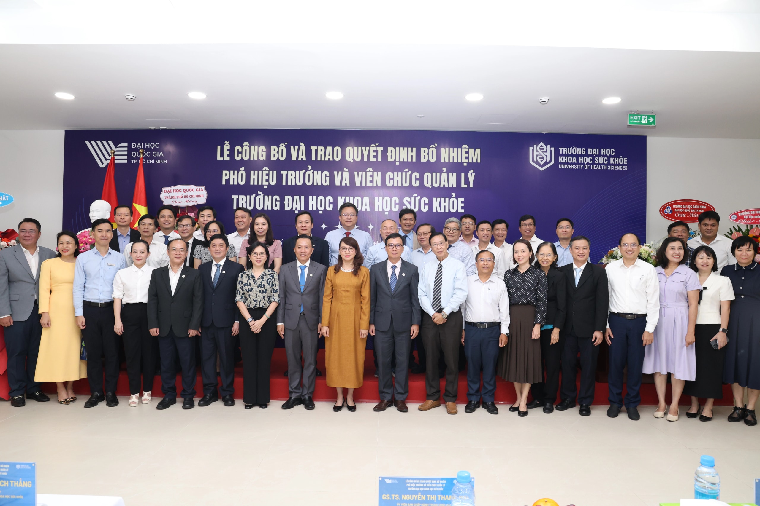 Tân Phó Hiệu trưởng Trường ĐH Khoa học Sức khoẻ được kỳ vọng góp sức xây dựng bệnh viện mang thương hiệu ĐHQG-HCM