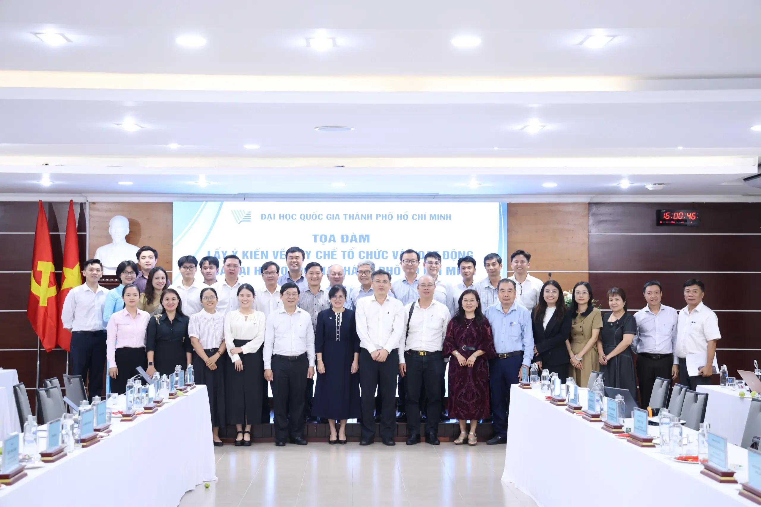 ĐHQG-HCM tổ chức tọa đàm góp ý dự thảo quy chế tổ chức và hoạt động